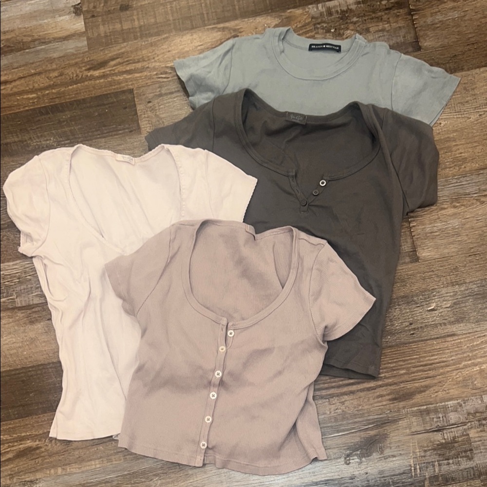 John Galt And Brandy Melville Tops - Set of 4